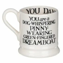 Emma Bridgewater Black Toast King Of Cool & Queen Of Rock Set Of Two Half Pint Mugs 12 Emma Bridgewater Black Toast King Of Cool & Queen Of Rock Set Of Two Half Pint Mugs -Campus Gifts Sales emma bridgewater 1kiq010013 king of cool queen of rock mugs 2