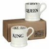 Emma Bridgewater Black Toast King Of Cool & Queen Of Rock Set Of Two Half Pint Mugs 2 Emma Bridgewater Black Toast King Of Cool & Queen Of Rock Set Of Two Half Pint Mugs -Campus Gifts Sales emma bridgewater 1kiq010013 king of cool queen of rock mugs 5