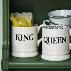 Emma Bridgewater Black Toast King Of Cool & Queen Of Rock Set Of Two Half Pint Mugs 15 Emma Bridgewater Black Toast King Of Cool & Queen Of Rock Set Of Two Half Pint Mugs -Campus Gifts Sales emma bridgewater 1kiq010013 king of cool queen of rock mugs 8