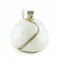 East Of India ‘House On Hill’ Round Vase -Campus Gifts Sales eoi 5749 east of india house on hill round vase 3