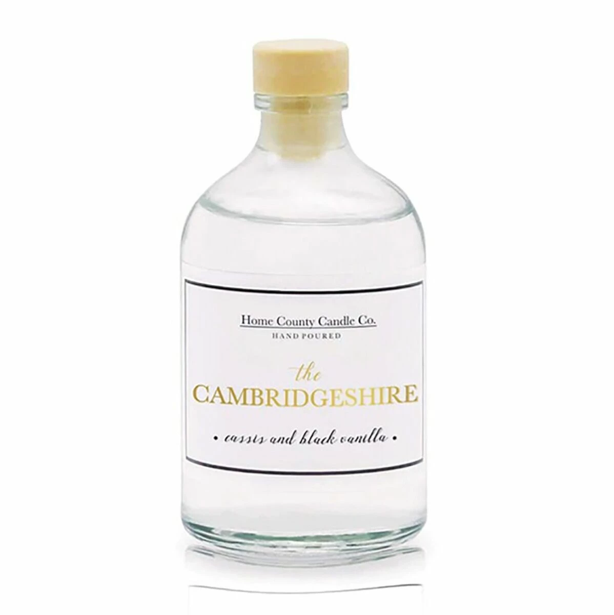 Home County Candle Co. The Cambridgeshire - Cassis & Black Vanilla 100ml Reed Diffuser Refill 3 Home County Candle Co. The Cambridgeshire - Cassis & Black Vanilla 100ml Reed Diffuser Refill