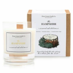 Home County Candle Co. The Hampshire - Rosewood & Velvet Moss Soy Candle