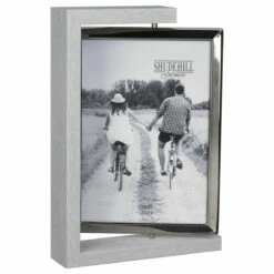 Shudehill Grey Wood Look 5x7 Rotating Portrait Photo Frame -Campus Gifts Sales joe davies 332251 shudehill grey wood look 5x7 portrait photo frame 2