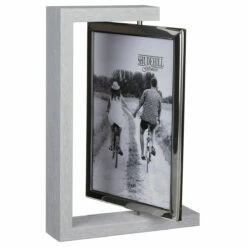 Shudehill Grey Wood Look 5x7 Rotating Portrait Photo Frame -Campus Gifts Sales joe davies 332251 shudehill grey wood look 5x7 portrait photo frame 3