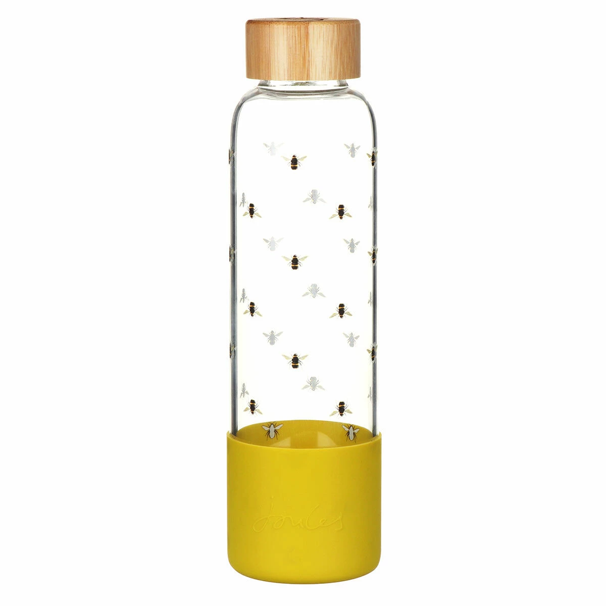 Joules Bees Glass Water Bottle 3 Joules Bees Glass Water Bottle