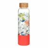 Joules Floral Print Glass Water Bottle -Campus Gifts Sales joules jls2103 j floral print glass water bottle 01