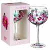 Lynsey Johnstone Hand Painted Crocuses Gin Glass -Campus Gifts Sales lesser pavey lp48094 lynsey johnstone hand painted crocuses gin glass 1