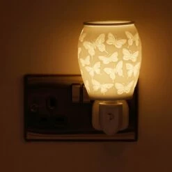 Desire Butterfly Plug In Wax Melt Warmer -Campus Gifts Sales lesser and pavey lp47140 wall plug butterflies wax melt warmer lifestyle 3
