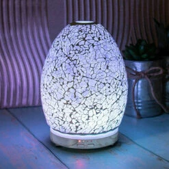 Desire Lilac Mosaic Egg Colour Changing Aroma Humidifier