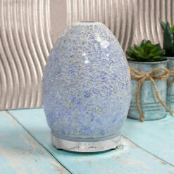 Desire Lilac Mosaic Egg Colour Changing Aroma Humidifier 8 Desire Lilac Mosaic Egg Colour Changing Aroma Humidifier -Campus Gifts Sales lesser and pavey lp47488 desire lilac mosaic humidifier lifestyle 2