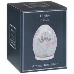 Desire White Flower Egg Colour Changing Aroma Humidifier -Campus Gifts Sales lesser and pavey lp47500 desire white flower humidifier 3