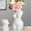 Desire White Body Torso Vase 2 Desire White Body Torso Vase -Campus Gifts Sales lesser and pavey lp48224 white body torso vase lifestyle v2 1