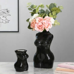 Desire Black Body Torso Vase 12 Desire Black Body Torso Vase -Campus Gifts Sales lesser and pavey lp48225 black body torso vase lifestyle copy heal 1 1