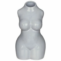 Desire Grey Body Torso Vase -Campus Gifts Sales lesser and pavey lp48226 grey body torso vase 2
