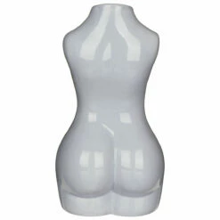 Desire Grey Body Torso Vase -Campus Gifts Sales lesser and pavey lp48226 grey body torso vase 3