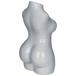 Desire Grey Body Torso Vase -Campus Gifts Sales lesser and pavey lp48226 grey body torso vase 4