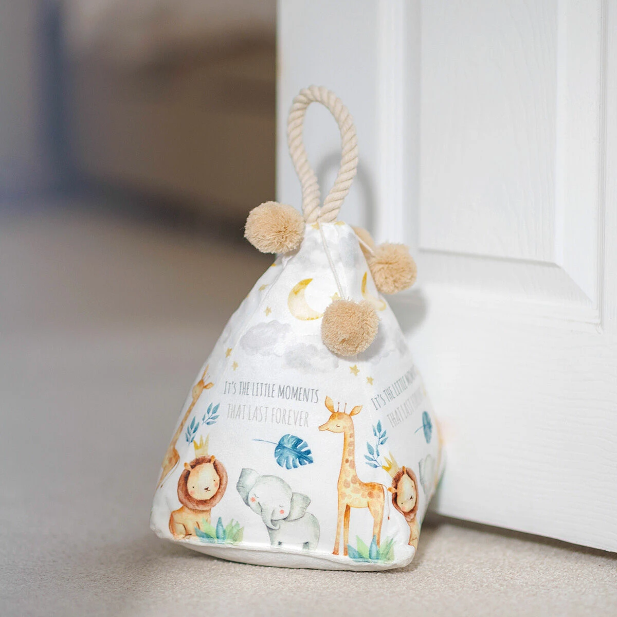 Little Moments Safari Fabric Doorstop 5 Little Moments Safari Fabric Doorstop - Image 3