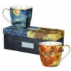 Van Gogh Set Of Two Boxed Mugs -Campus Gifts Sales lesser and pavey lp94653 van gogh set of two boxed mugs 8