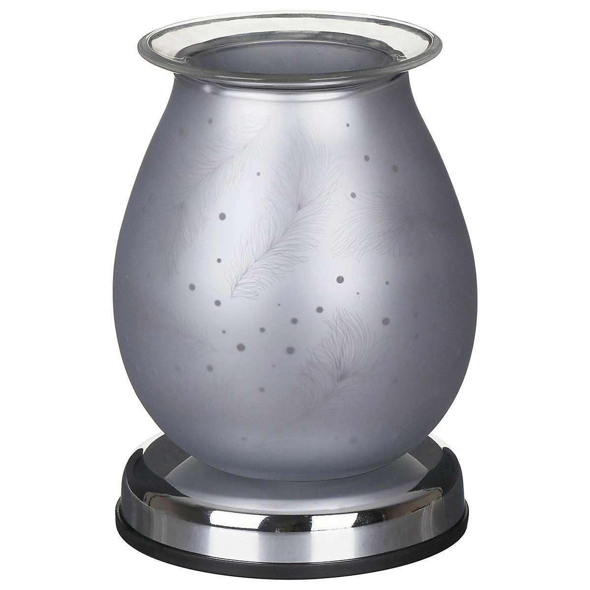 Desire Bulbous Satin Feather Aroma Lamp Wax Melt Warmer 4 Desire Bulbous Satin Feather Aroma Lamp Wax Melt Warmer - Image 2