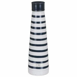 Kate Spade New York Navy Stripe Stainless Steel Water Bottle