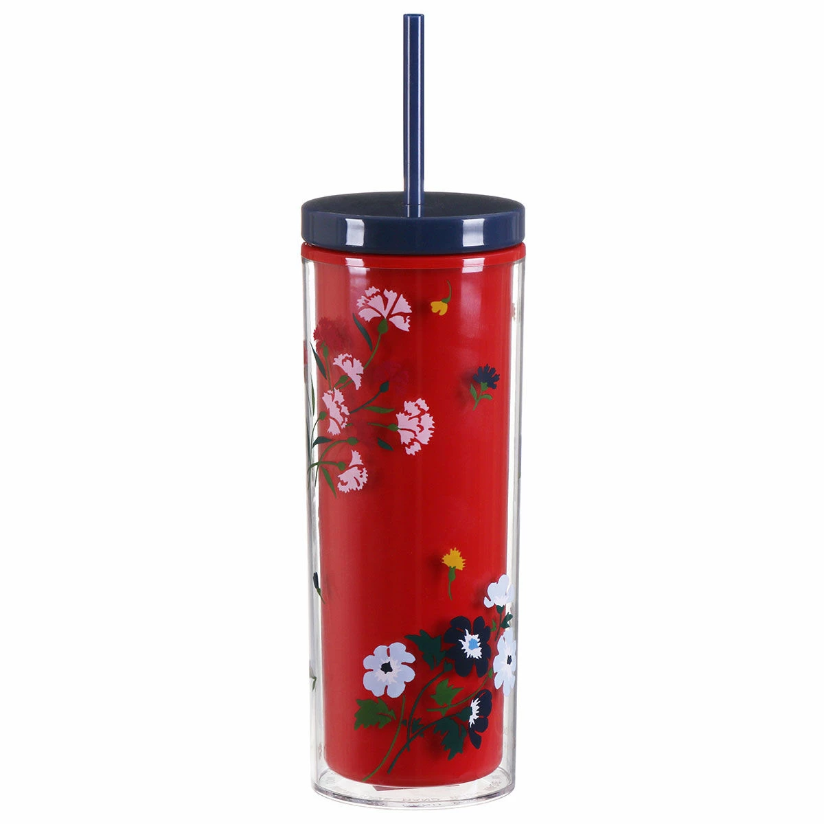 Kate Spade New York Bouquet Toss Acrylic Tumbler With Straw 5 Kate Spade New York Bouquet Toss Acrylic Tumbler With Straw - Image 3