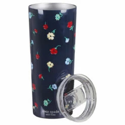 Kate Spade New York Garden Toss Stainless Steel Tumbler -Campus Gifts Sales lifeguard press 227550 kate spade bouquet toss travel mug 3