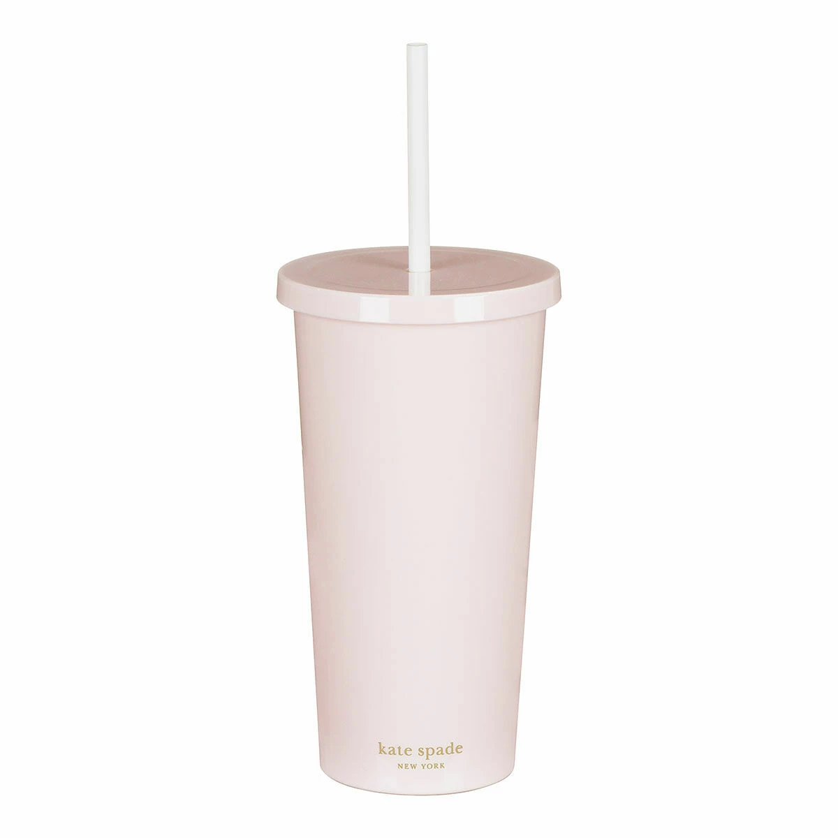 Kate Spade New York Blush Miss To Mrs Bridal Acrylic Tumbler With Straw 4 Kate Spade New York Blush Miss To Mrs Bridal Acrylic Tumbler With Straw - Image 2