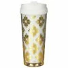 Kate Spade New York Gold Spade Flower Thermal Mug 1 Kate Spade New York Gold Spade Flower Thermal Mug -Campus Gifts Sales lifeguard press kate spade 193085 gold flower spade themal mug