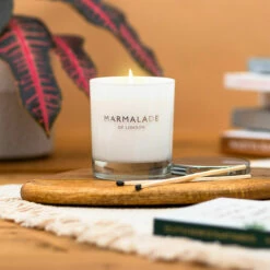 Marmalade Of London Pacific Orchid & Sea Salt 230g Luxury Glass Soy Candle 13 Marmalade Of London Pacific Orchid & Sea Salt 230g Luxury Glass Soy Candle -Campus Gifts Sales marmalade 230g luxury glass candle lifestyle 4 3