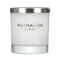 Marmalade Of London Bergamot & Soft Rose 230g Luxury Glass Soy Candle -Campus Gifts Sales marmalade of london 11715 bergamot soft rose 230g luxury glass candle 2