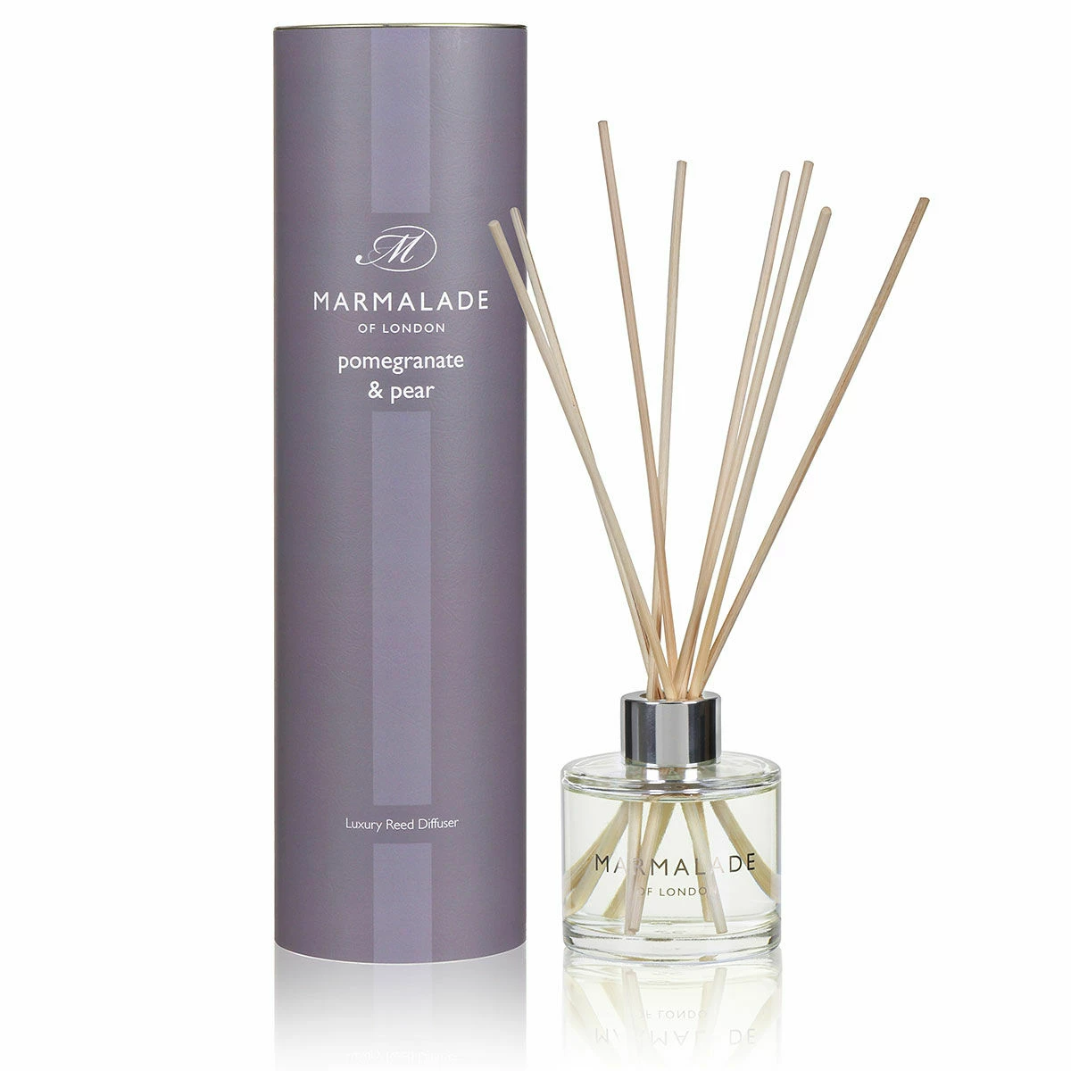 Marmalade Of London Pomegranate & Pear 100ml Reed Diffuser 3 Marmalade Of London Pomegranate & Pear 100ml Reed Diffuser