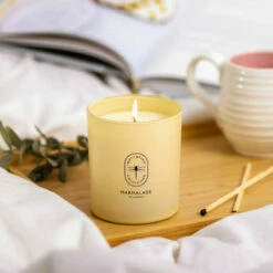 Campus Gifts Sales -Campus Gifts Sales marmalade of london 13764 calm 230g wellbeing glass candle 1 1