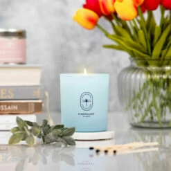 Marmalade Of London Balance 230g Wellbeing Glass Soy Candle -Campus Gifts Sales marmalade of london 13771 balance 230g wellbeing glass candle lifestyle 2