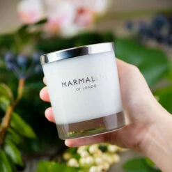 Marmalade Of London Prosecco & Juniper 230g Luxury Glass Soy Candle -Campus Gifts Sales marmalade of london 19902 prosecco juniper 230g luxury glass candle lifestyle 2 1