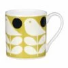 Orla Kiely Yellow Early Bird Large Mug 1 Orla Kiely Yellow Early Bird Large Mug -Campus Gifts Sales mclaggan orla kiely msqok106 early bird yellow large mug 13 copy