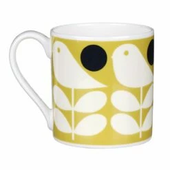 Orla Kiely Yellow Early Bird Large Mug -Campus Gifts Sales mclaggan orla kiely msqok106 early bird yellow large mug 15 copy
