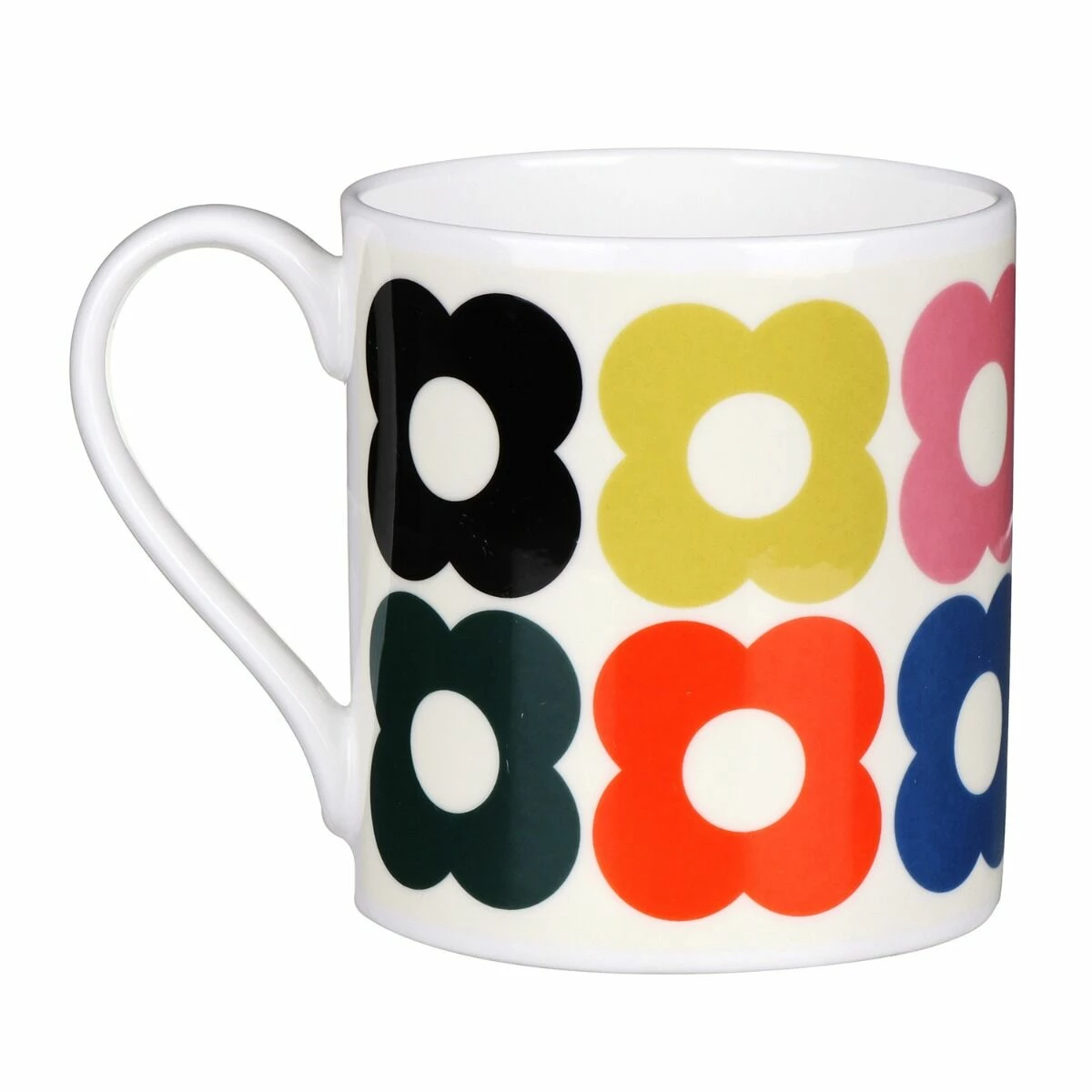 Orla Kiely Spot Flower Fun Large Mug 5 Orla Kiely Spot Flower Fun Large Mug - Image 3