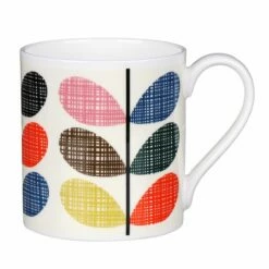 Orla Kiely Scribble Multi Stem Fun Large Mug