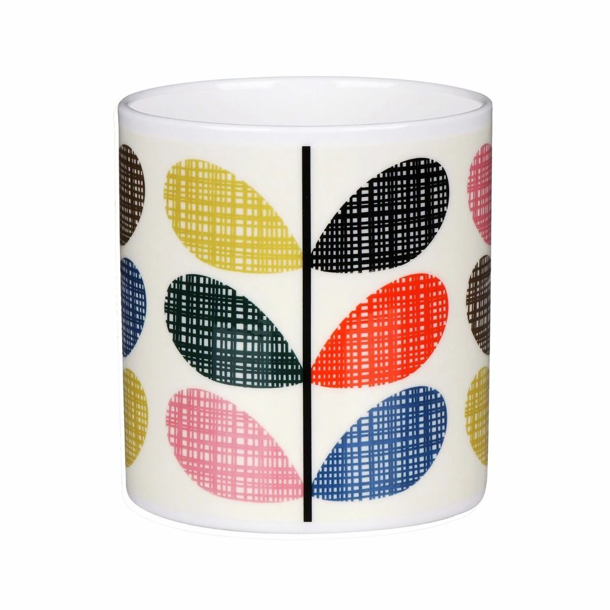 Orla Kiely Scribble Multi Stem Fun Large Mug 4 Orla Kiely Scribble Multi Stem Fun Large Mug - Image 2