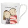 Rosie Made A Thing I Bloody Love You Mug -Campus Gifts Sales mclaggan rosie made a thing qrh23 i bloody love you mug 01