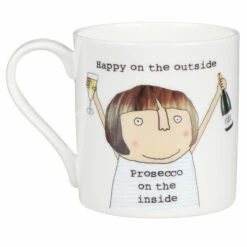 Rosie Made A Thing Prosecco On The Inside Mug -Campus Gifts Sales mclaggan rosie made a thing qrh26 prosecco on the inside mug 02