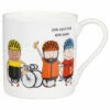 Rosie Made A Thing Cycling/Beer Mug 1 Rosie Made A Thing Cycling/Beer Mug -Campus Gifts Sales mclaggan rosie made a thing qrh46 cycling beer mug 01