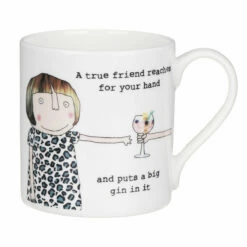 Rosie Made A Thing True Friend Mug
