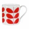 Orla Kiely Linear Stem Red Large Mug 2 Orla Kiely Linear Stem Red Large Mug -Campus Gifts Sales mclaggan smith orla kiely msqok168 linear stem red large mug 01