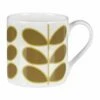 Orla Kiely Linear Stem Olive Large Mug -Campus Gifts Sales mclaggan smith orla kiely msqok169 linear stem olive large mug 01