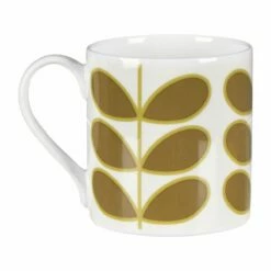 Orla Kiely Linear Stem Olive Large Mug -Campus Gifts Sales mclaggan smith orla kiely msqok169 linear stem olive large mug 03