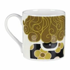 Orla Kiely Dee Dee Olive Large Mug -Campus Gifts Sales mclaggan smith orla kiely msqok172 dee dee olive large mug 03