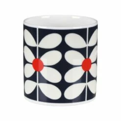 Orla Kiely 60’s Stem Navy Large Mug -Campus Gifts Sales mclaggan smith orla kiely msqok174 60s stem navy large mug 02