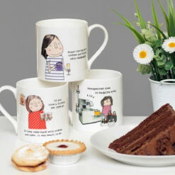 Rosie Made A Thing ‘Unexpected Item’ Mug -Campus Gifts Sales mclaggan smith rosie made a thing lifestyle 1