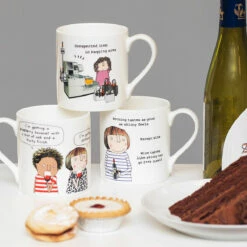 Rosie Made A Thing ‘Sh*t Faced’ Mug -Campus Gifts Sales mclaggan smith rosie made a thing lifestyle 6 1